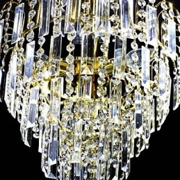 Europese stijl luxe 6-lichts kroonluchter in kroonvorm