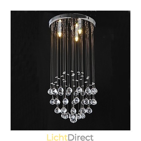 Traditionele klassieke kristalchroom metalen inbouw