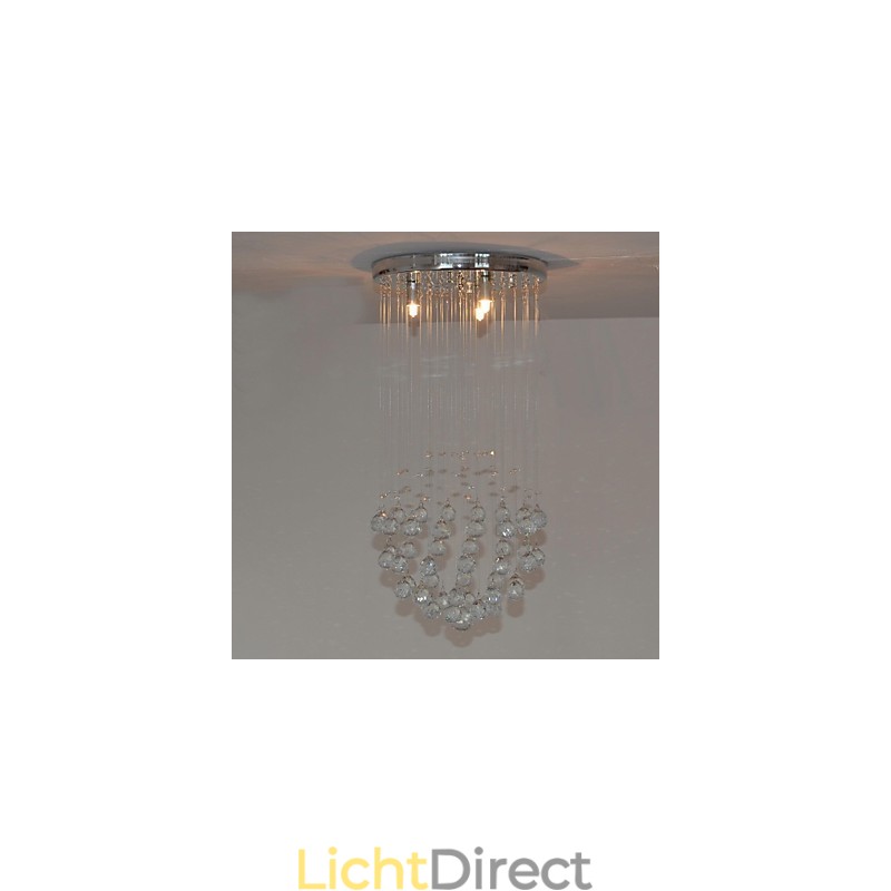 Traditionele klassieke kristalchroom metalen inbouw