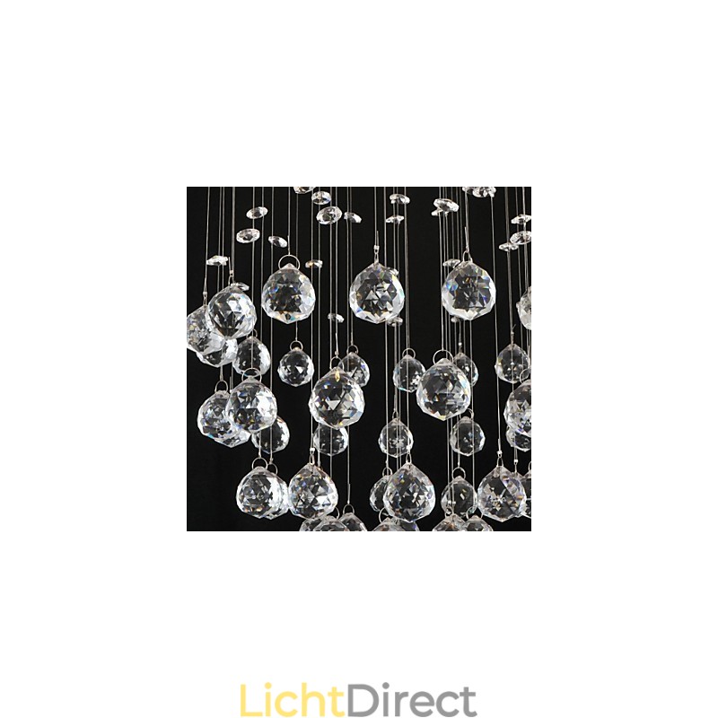 Traditionele klassieke kristalchroom metalen inbouw