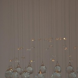 Traditionele klassieke kristalchroom metalen inbouw