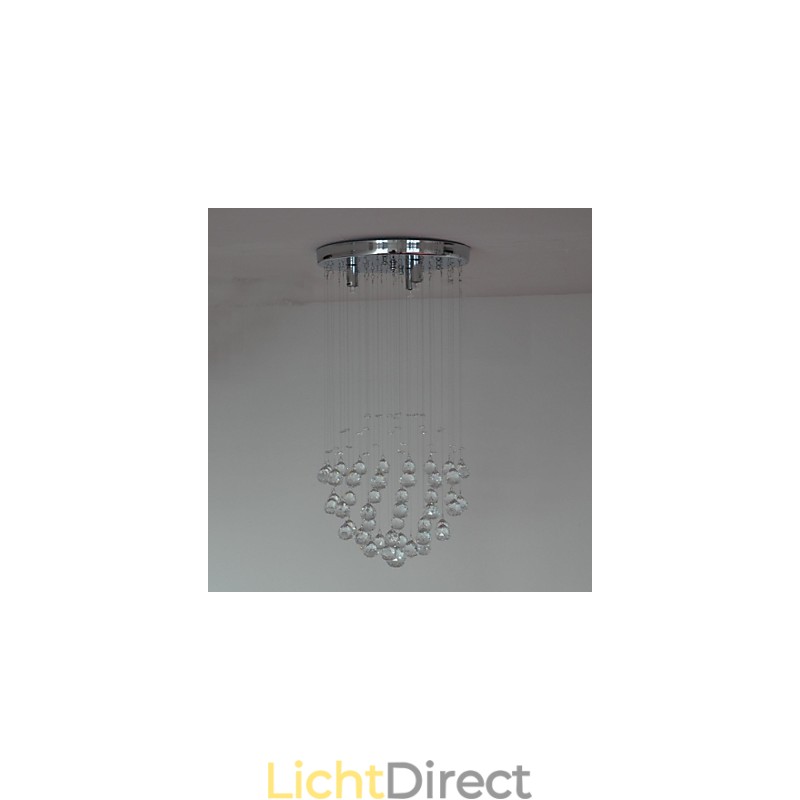 Traditionele klassieke kristalchroom metalen inbouw