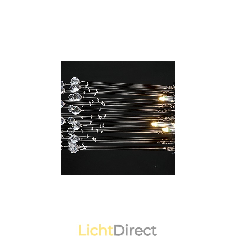 Traditionele klassieke kristalchroom metalen inbouw