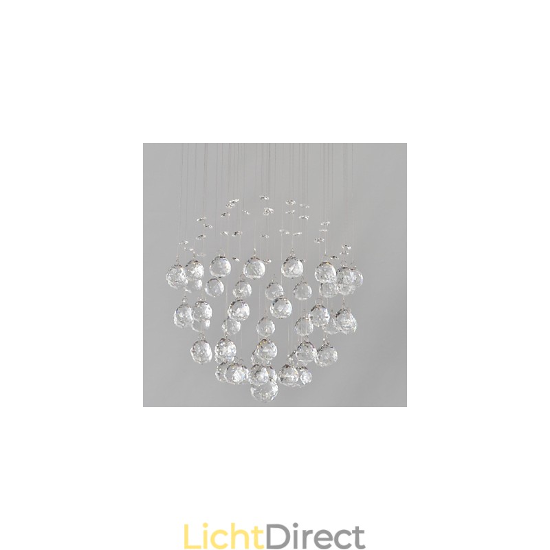 Traditionele klassieke kristalchroom metalen inbouw