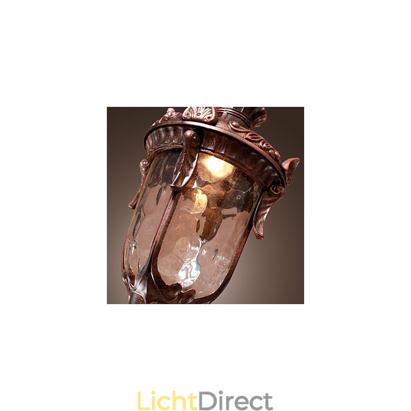 Antiek geïnspireerde hanglamp met 1 lichtbron