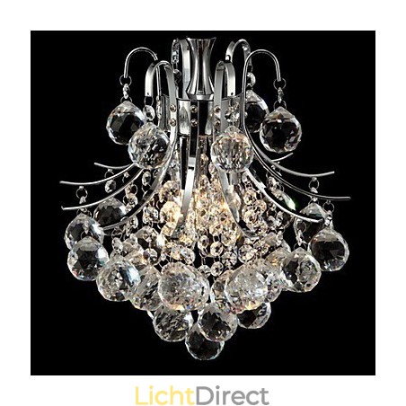 Moderne eigentijdse kristallen chromen kroonluchter hanglamp Moderne eigentijdse kristallen chromen kroonluchter hanglamp