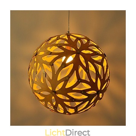Retro landelijke houten bamboe hanglamp Retro landelijke houten bamboe hanglamp