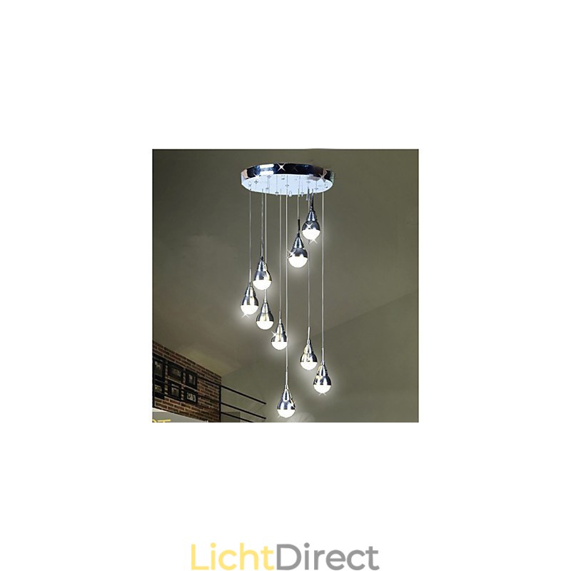 Lampen en lantaarns Trappodium 9 Hoofd Plafondlamp