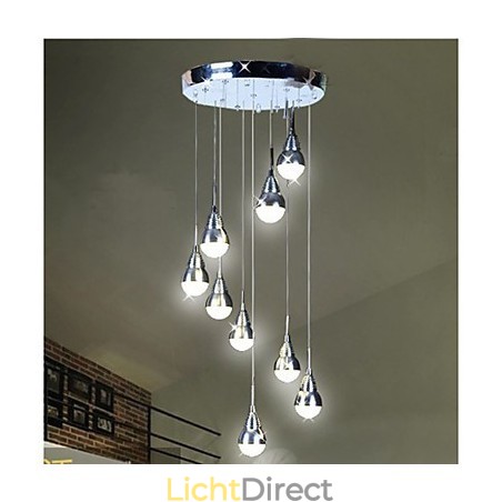 Lampen en lantaarns Trappodium 9 Hoofd Plafondlamp Lampen en lantaarns Trappodium 9 Hoofd Plafondlamp