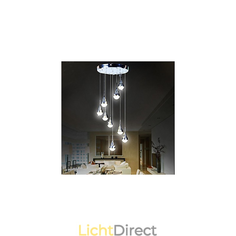Lampen en lantaarns Trappodium 9 Hoofd Plafondlamp