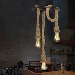 Retro Mini Stijl Gegalvaniseerde Metalen Hanglamp