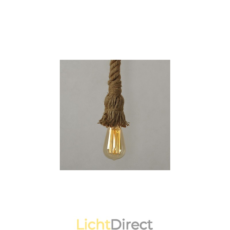 Retro Mini Stijl Gegalvaniseerde Metalen Hanglamp