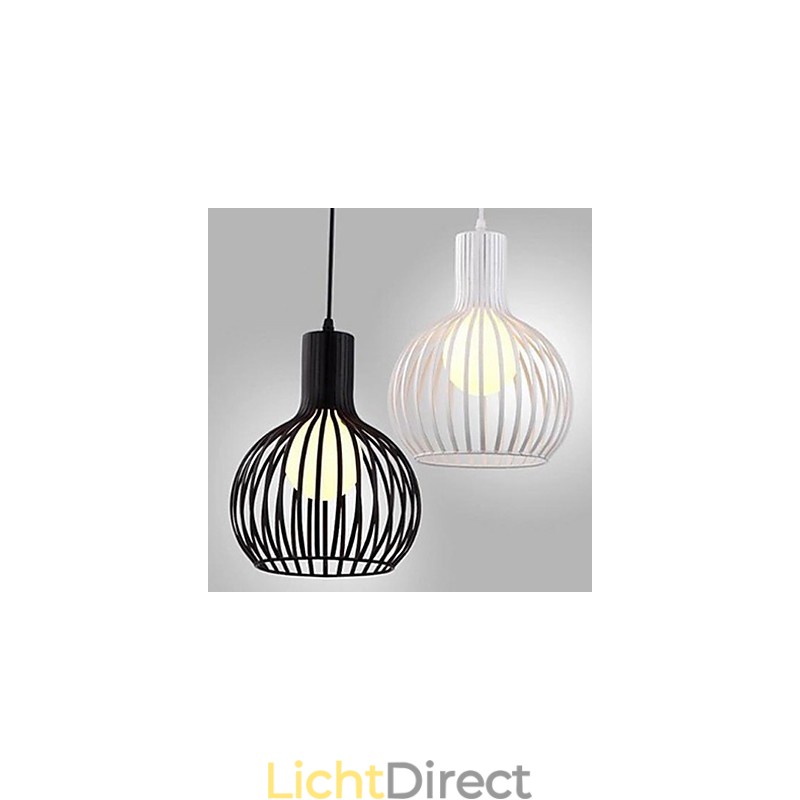 Amerikaanse Retro Gecontracteerde Smeedijzeren Vogelkooi Kroonluchter Lamp Licht