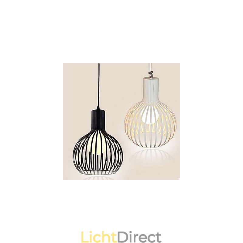 Amerikaanse Retro Gecontracteerde Smeedijzeren Vogelkooi Kroonluchter Lamp Licht