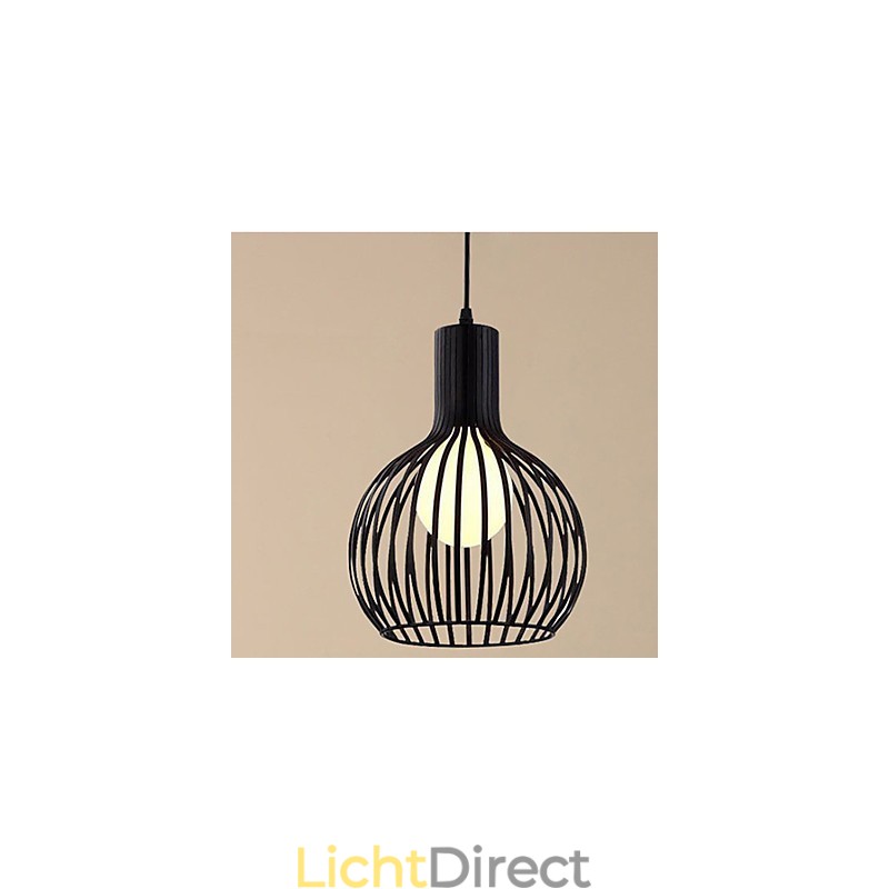 Amerikaanse Retro Gecontracteerde Smeedijzeren Vogelkooi Kroonluchter Lamp Licht
