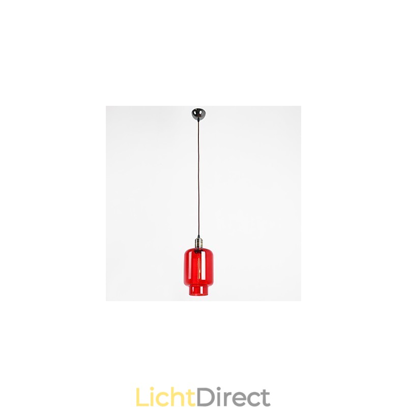 Moderne plating glazen 1 lichts hanglamp