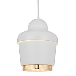 Hanglamp 1 Licht Moderne Eenvoud Gouden Chroom Zwart Wit Koolstofstaal Metalen Kroonluchter