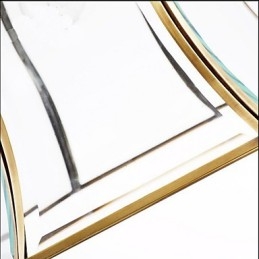 Amerikaanse landelijke kleine hanglamp, geheel van koper, enkel glas