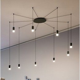 Noord-Europa gecontracteerde en geometrische snoerontwerp hanglamp
