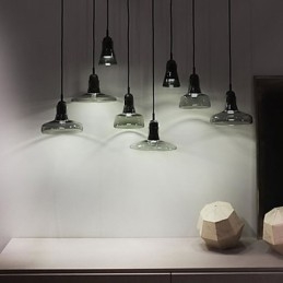Gecontracteerde en hedendaagse schaduwmode decoratie glazen kroonluchter