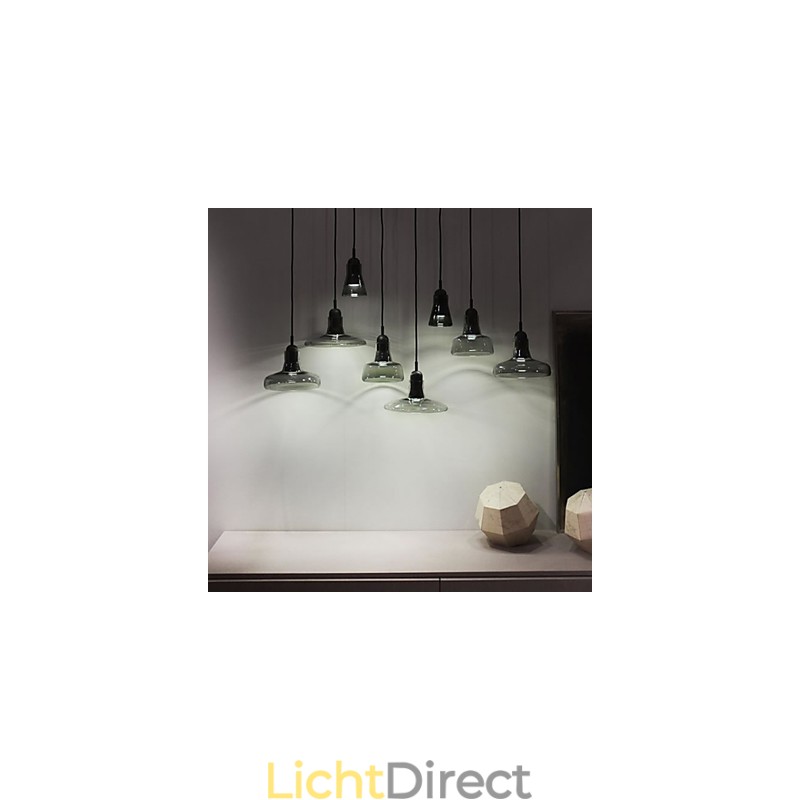 Gecontracteerde en hedendaagse schaduwmode decoratie glazen kroonluchter