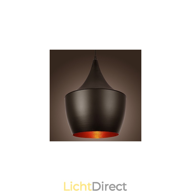 Moderne, eigentijdse retro mini-stijl schilderij hanglamp