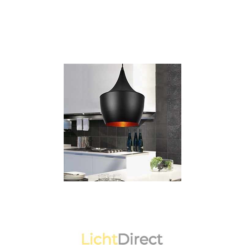 Moderne, eigentijdse retro mini-stijl schilderij hanglamp