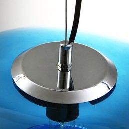 Hanglamp Modern Design Blauwe Glazen Lamp Inbegrepen