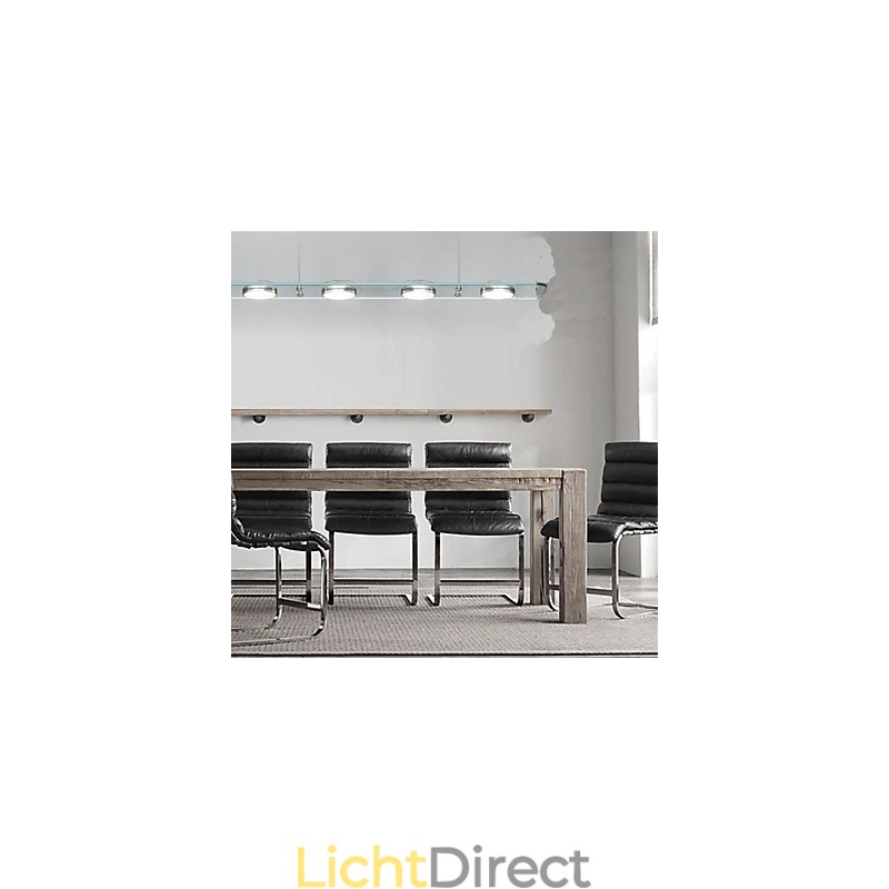 Restaurant Bureaulamp Rechthoekig Glas