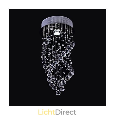 Moderne eigentijdse kristalchroom kristal inbouw