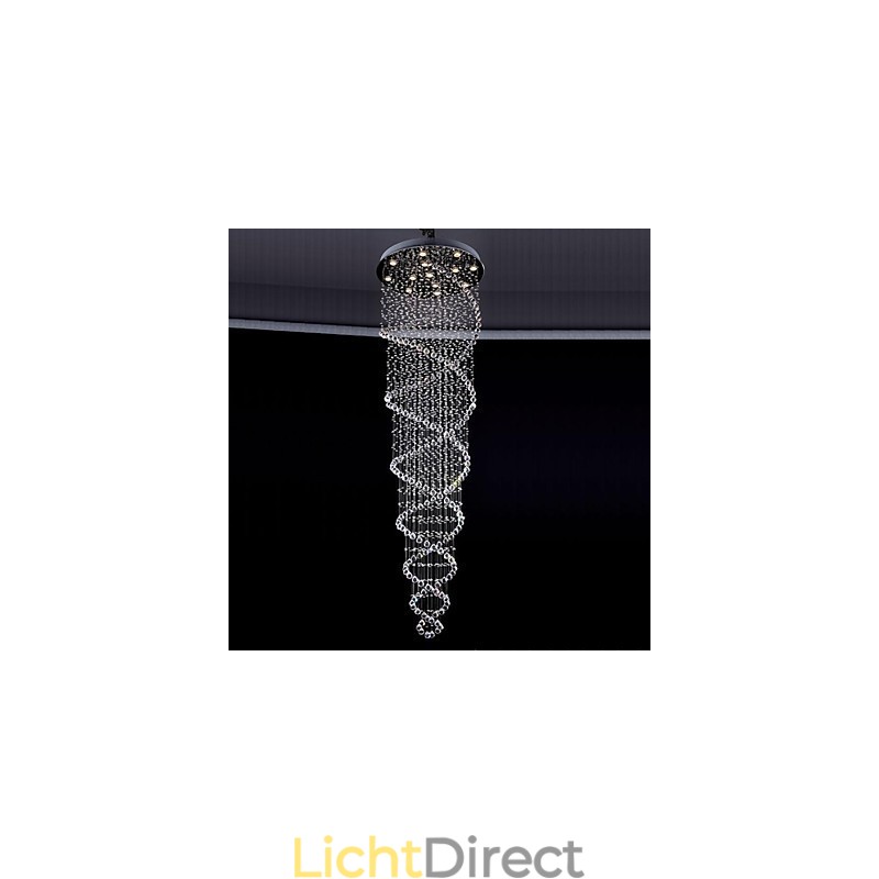 Moderne eigentijdse traditionele klassieke rustieke lodge vintage land eiland kristal gegalvaniseerde metalen hanglamp