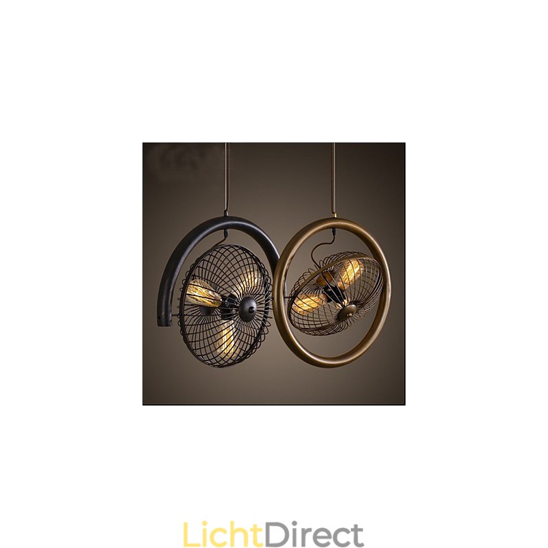 Retro Industriële Windlamp Ventilator Hanglamp Amerikaanse Stijl