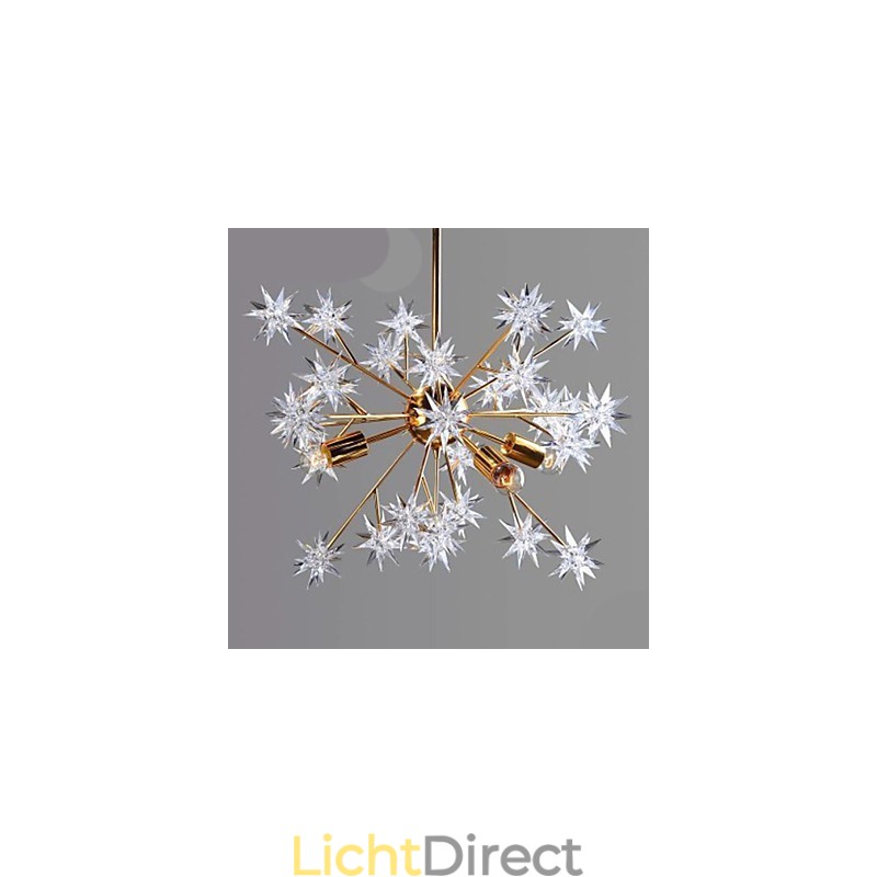 Creatieve Spark Smeedijzeren Bal Sterren Hanglamp Sfeer