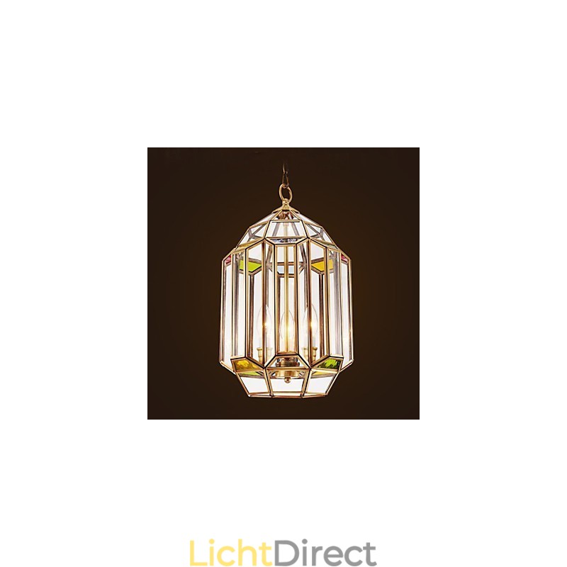 Volledig koperkleurige lamp