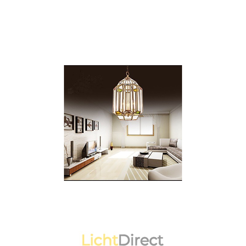 Volledig koperkleurige lamp