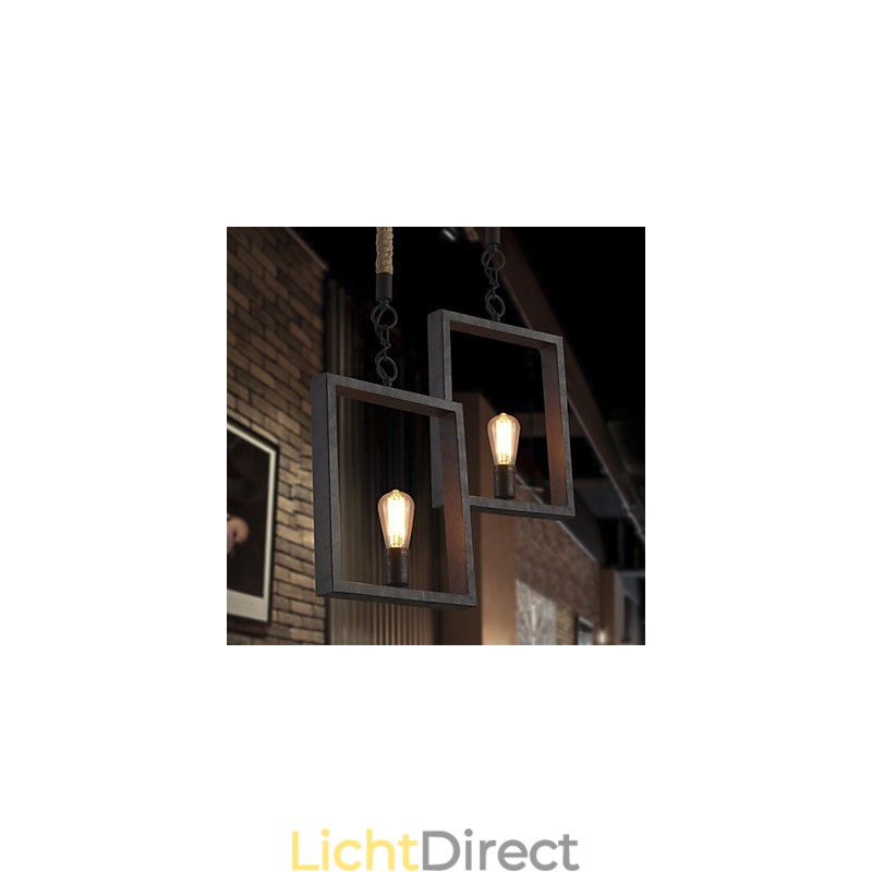 Hanger Rustiek Lodge Vintage Retro Eetkamer Winkel Winkel Metaal