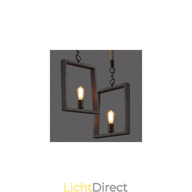 Hanger Rustiek Lodge Vintage Retro Eetkamer Winkel Winkel Metaal