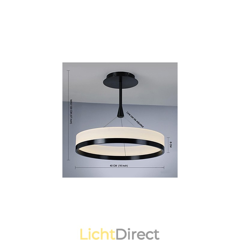 Moderne eigentijdse andere metalen hanglamp