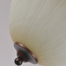 Rustieke Lodge Vintage Mini Stijl Schilderij Metalen Hanglamp