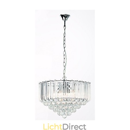 Moderne kroonluchter in acryl kristalstijl met 5 lampen Moderne kroonluchter in acryl kristalstijl met 5 lampen
