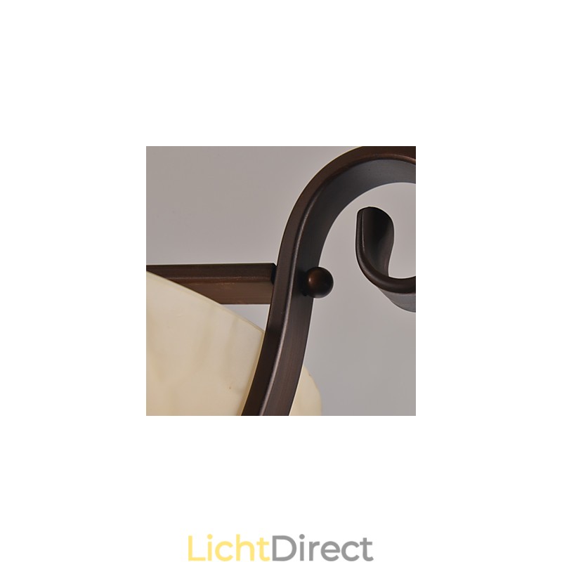 Rustieke Lodge Vintage Mini Stijl Schilderij Metalen Hanglamp