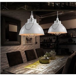 De Metalen IJzeren lamp Enkele Kop Pot Kroonluchter
