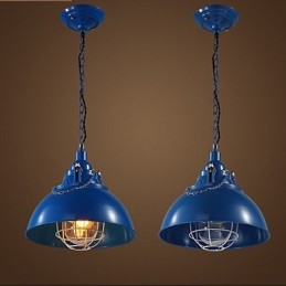 De Metalen IJzeren lamp Enkele Kop Pot Kroonluchter