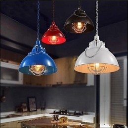 De Metalen IJzeren lamp Enkele Kop Pot Kroonluchter
