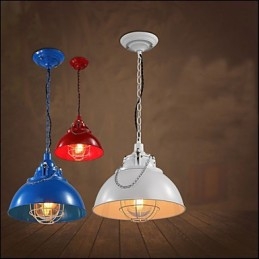 De Metalen IJzeren lamp Enkele Kop Pot Kroonluchter