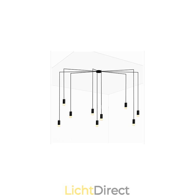 Noord-Europa creatieve gecontracteerde en geometrische lijn design hanglamp