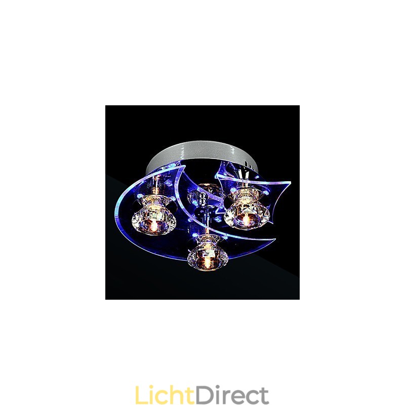 Kroonluchter Modern Kristal Woonkamer 3 Lampen