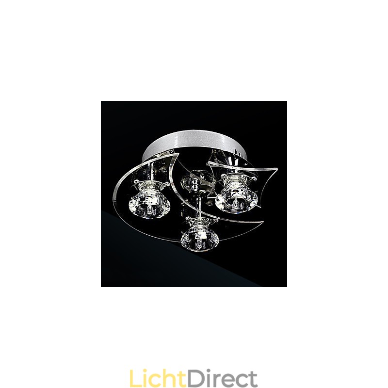 Kroonluchter Modern Kristal Woonkamer 3 Lampen