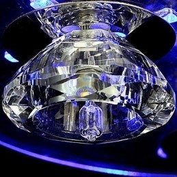 Kroonluchter Modern Kristal Woonkamer 3 Lampen