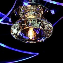 Kroonluchter Modern Kristal Woonkamer 3 Lampen